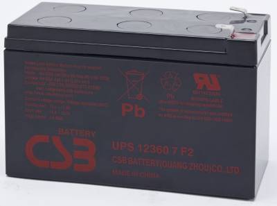 Аккумуляторная батарея CSB 12V - 7.5 (UPS12360 7 F2)