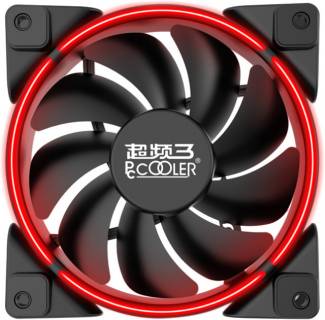 Вентилятор PCCooler Corona 120mm Red LED