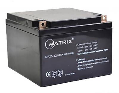 Аккумулятор Matrix NP26-12