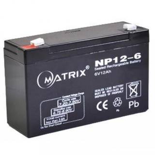 Аккумулятор Matrix 6V - 12AH (NP12-6)