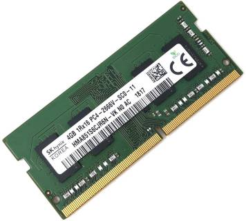 Оперативная память Hynix So-Dimm DDR4 4GB 2666MHz CL19 HMA851S6CJR6N-VK