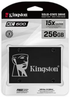 Накопитель Kingston KC600 256GB 3D TLC SKC600/256G