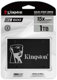 Накопитель Kingston KC600 1TB 3D TLC SKC600/1024G