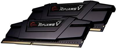Память G.Skill Ripjaws V Black DDR4 32GB (2x16GB) 3600MHz CL16 Kit F4-3600C16D-32GVKC