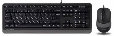 Комплект A4Tech Fstyler Sleek Multimedia Comfort F1010 Black/Grey