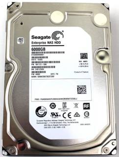 Внутренний HDD/SSD Seagate Enterprise NAS HDD 6TB 7200rpm 256MB ST6000VN001