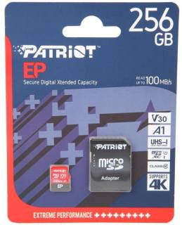 Флеш-карта Patriot EP Series microSDXC 256GB + Adapter PEF256GEP31MCX