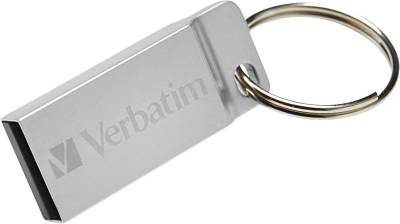 Флешка Verbatim METAL EXECUTIVE 32GB Silver USB 2.0 98749
