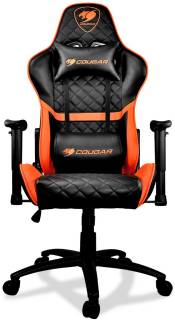 Кресло Cougar Armor One Black/Orange