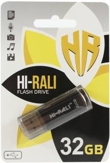 Флешка HI-RALI Stark series 32GB Black USB 2.0 HI-32GBSTBK