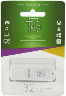 Флеш-память USB T&G 011 Classic series 32GB White USB 2.0 TG011-32GBWH