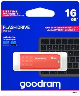 Флешка Goodram UME3 16GB ORANGE USB 3.0 UME3-0160O0R11