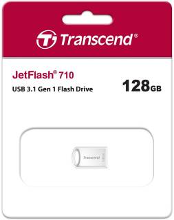 Флешка Transcend JetFlash 710 128GB Silver USB 3.0 TS128GJF710S