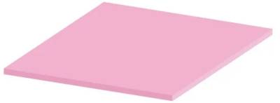 Термоинтерфейс Noname OEM (HY-100-3) 100x100x0,5mm, Pink