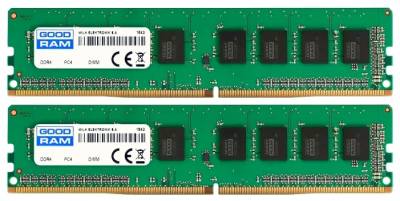 Оперативная память Goodram DDR4 32GB (2x16GB) 2666MHz CL19 Kit GR2666D464L19/32GDC