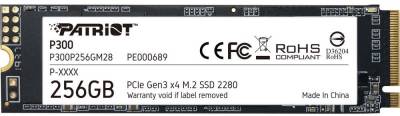 Накопитель Patriot P300 256GB M.2 2280 NVMe PCIe 3.0 x4 TLC P300P256GM28