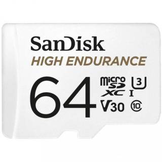 Флеш-карта SanDisk High Endurance microSDXC 64GB SDSQQNR-064G-GN6IA