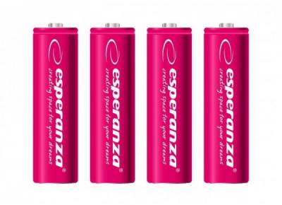 Аккумулятор Esperanza AA 2000mAh NiMh 4шт EZA104R