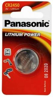 Батарейка Panasonic CR-2450 bat(3B) Lithium 1шт CR-2450EL/1B