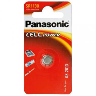 Батарейка Panasonic SR1130 bat(1.55B) Silver Oxide 1шт SR-1130EL/1B