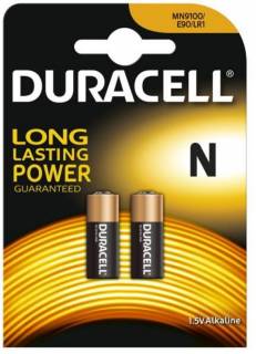 Батарейка Duracell N (MN9100 / LR1 / E90 / 4001 / AM5) Alkaline * 2 5002983