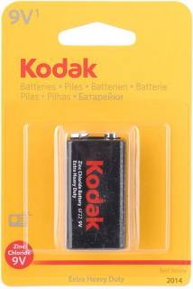 Батарейка Kodak LongLife 6F22 blister 1 шт 30953437