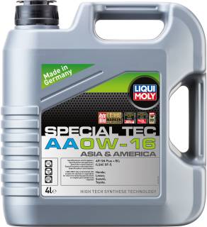 Масло LIQUI MOLY Special Tec AA 0W-16 4л 21327