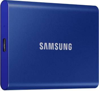 Накопитель Samsung Portable SSD T7 1TB Indigo Blue USB 3.2 + USB Type-C MU-PC1T0H/WW