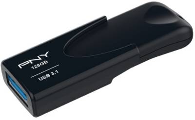 Флешка PNY Attache 4 128GB Black USB 3.1 FD128ATT431KK-EF