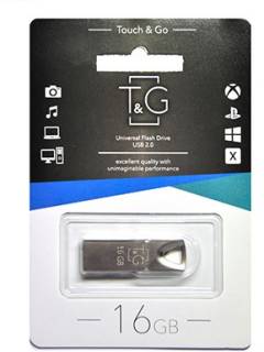 Флешка T&G 117 Metal Series 16GB Silver USB 2.0 TG117SL-16G