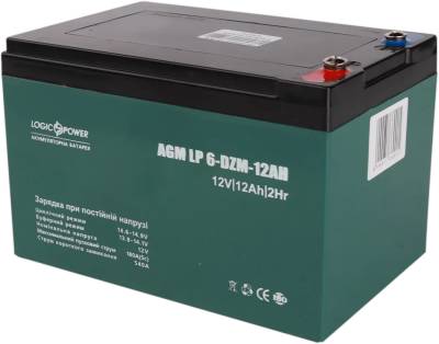 Аккумулятор LogicPower LP 6-DZM-12 (под Болт М5)