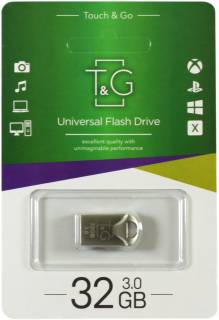 Флешка T&G 106 Metal series 32GB Silver USB 3.0 TG106-32G3