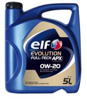 Масло ELF Evolution FULL-TECH APX 0W-20 5л 206955