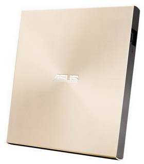 Дисковод ASUS DVD R/RW USB2.0 EXT Ret Ultra Slim Gold SDRW-08U9M-U/GOLD/G/AS