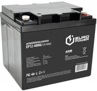 Аккумуляторная батарея Europower 12V - 40Ah (EP12-40M6)