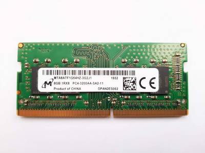 Память Micron So-Dimm DDR4 8GB 3200Mhz CL22 MTA8ATF1G64HZ-3G2J1