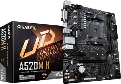 Материнская плата Gigabyte A520M H