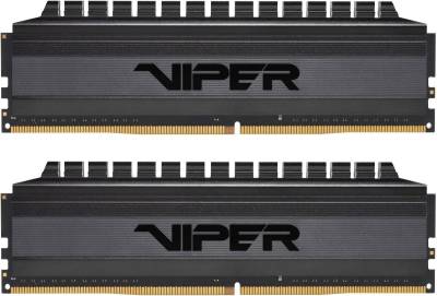 Оперативная память Patriot Viper BLACKOUT DDR4 32GB (2x16GB) 3200MHz CL16 Kit PVB432G320C6K