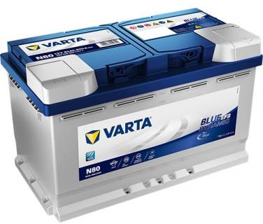Аккумулятор Varta Blue Dynamic EFB N80 80Ah-12v R 580 500 080