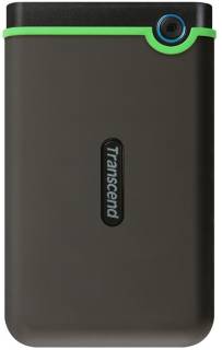 Внешний HDD Transcend StoreJet 25M3S 4TB Iron Gray Slim Rubber Case USB 3.1 Gen1 TS4TSJ25M3S