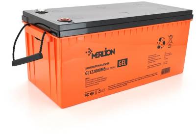 Аккумулятор Merlion 12V-200 Ah GEL (GL122000M8)