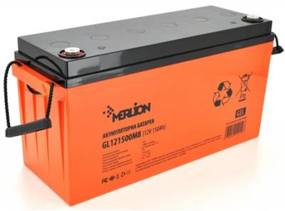 Аккумулятор Merlion 12V-150 Ah GEL (GL121500M8)