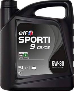 Масло ELF SPORTI 9 C2/C3 5W-30 5л 208441