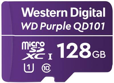 Флеш-карта Western Digital WD Purple QD101 microSDXC 128GB WDD128G1P0C