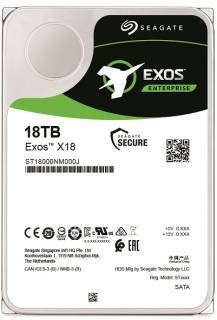 Внутренний HDD/SSD Seagate Exos X18 18TB 7200rpm 256MB ST18000NM000J