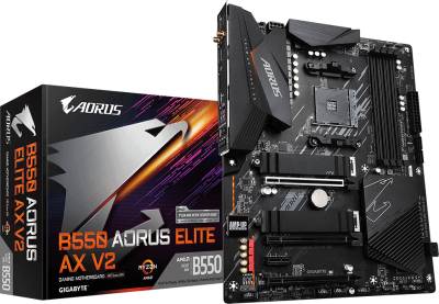 Материнская плата Gigabyte B550 AORUS ELITE AX V2