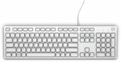 Клавиатура Dell KB216 Multimedia Keyboard White 580-ADGM