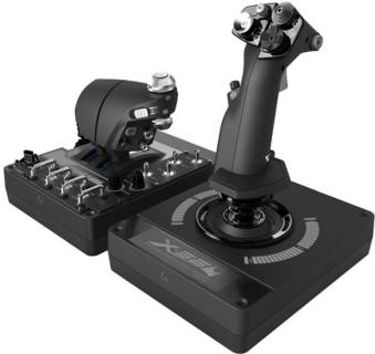 Манипулятор Logitech X-56 Rhino Saitek Pro Flight 945-000059