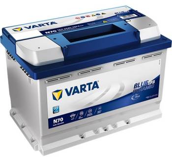 Аккумулятор Varta Blue Dynamic EFB N70 70Ah 12v R 570500076