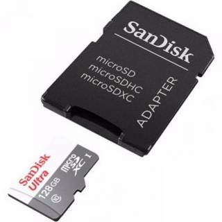 Карта памяти SanDisk Ultra microSDXC 128GB + Adapter SDSQUNR-128G-GN3MA